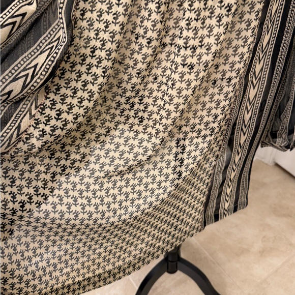 Free People Feather in the Wind sheer tunic blouse sz M - Picture 8 of 8